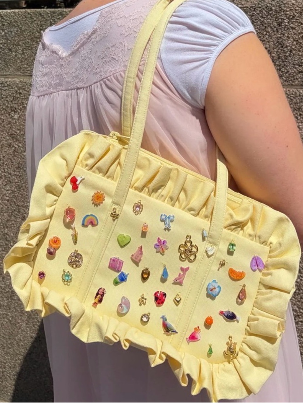 Haricot Vert x Baggy London Summer Sweetheart Bag